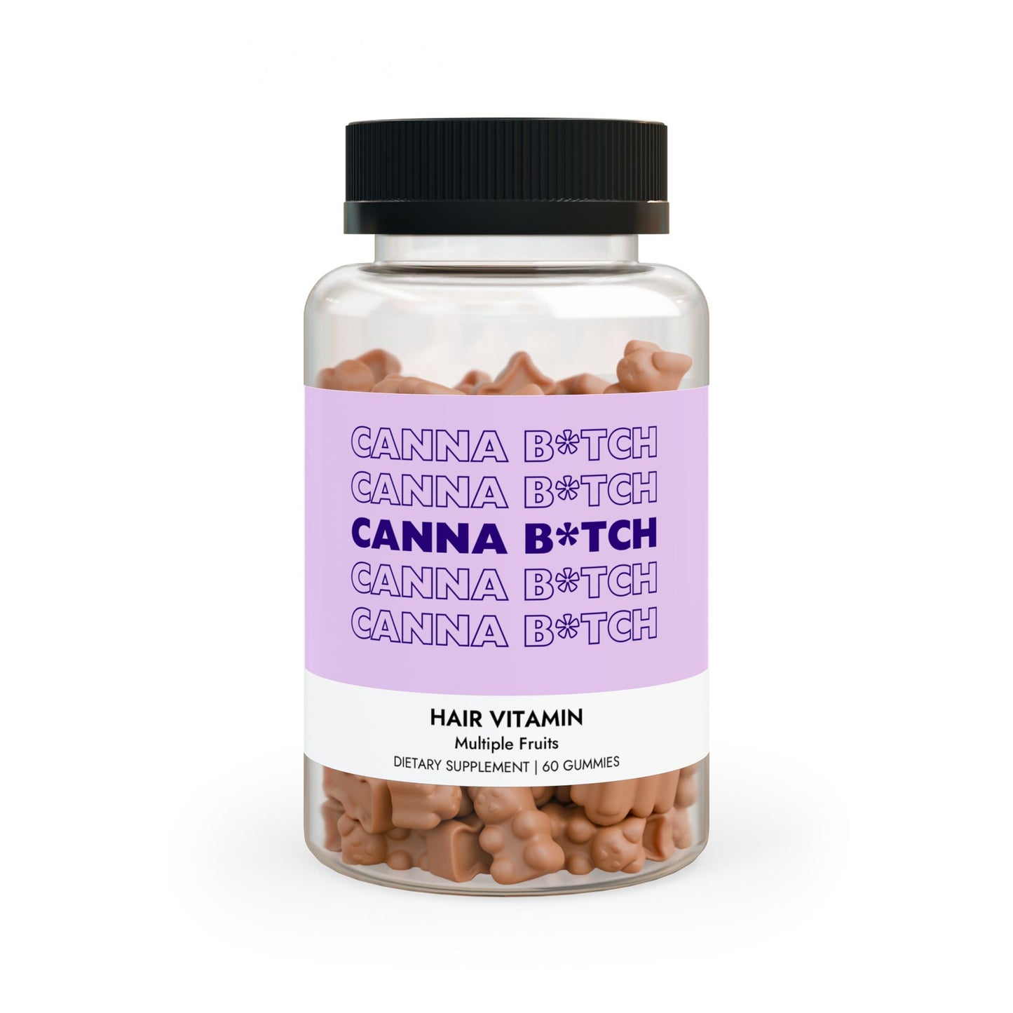 CannaB*tch Grow Her Hair Vitamin Gummies (60 Gummies)